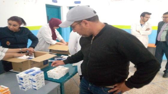 بعد الزيارة العاملية .. فعاليات اقتصادية تتبرع بكميات مهمة من الأدوية لصيدلية المركب السجني ايت ملول