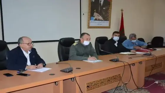 اجتماع حول تأهيل المنطقة الصناعية بتيزنيت