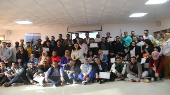 بيوكرى..منصة الشباب تواصل مواكبة شباب إقليم اشتوكة