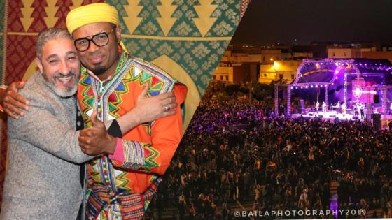 سعيد الصنهاجي ورباب فزيون يلهبان جمهور مهرجان إنزكان للتسوق في السهرة الختامية