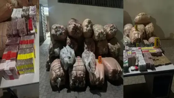 عيارات نارية ومطاردة بين الحقول.. الأمن يوقف 3 مروجين ويحجز أطنانًا من المخدرات