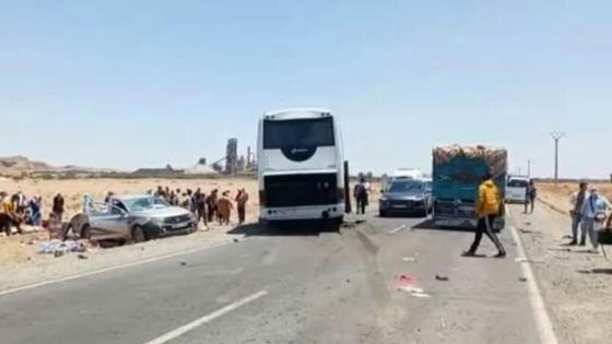 حوالي 16 مصابا في حادثة سير مروعة بالمزوضية في شيشاوة