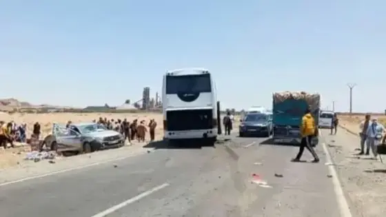 حوالي 16 مصابا في حادثة سير مروعة بالمزوضية في شيشاوة