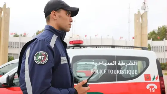 بزي انيق وحلة جديدة ، مصالح الأمن السياحي تشرع في حملاتها التمشيطية باكادير وعدد من المدن السياحية