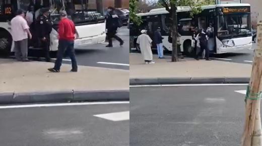ولاية أمنية تدخل في خط نزاع شرطية مع سائق حافلة للنقل العمومي