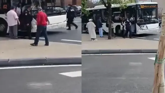 ولاية أمنية تدخل في خط نزاع شرطية مع سائق حافلة للنقل العمومي