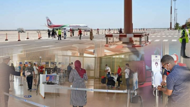 بروتوكول صحي منقطع النظير بمطار المسيرة في أكادير
