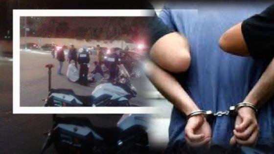 توقيف القاصر المعتدي على رجل شرطة مرور بأكادير