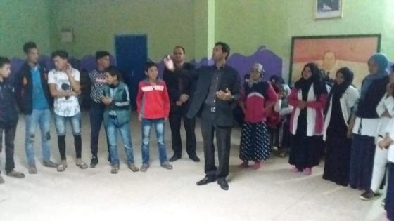 تلامذة ثانوية الزبير بن العوام بايموزار يستفيدون من امسية تدريبية