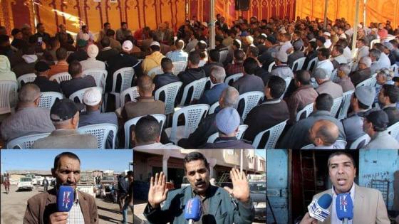 بالفيديو فلاحو ومهنيو سوق الجملة بأولاد تايمة يكشفون عن الخطوات التصعيدية في لقاء تواصلي