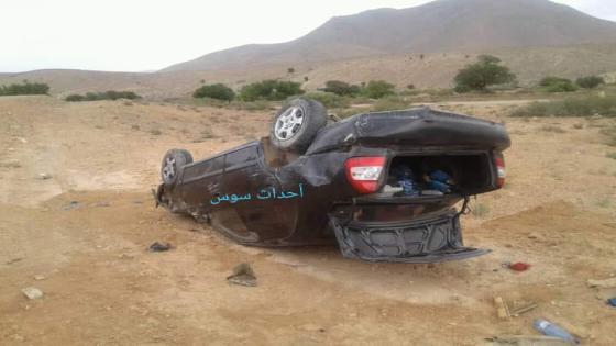 أستاذ يتعرض لحادثة سير خطيرة نواحي تزنيت