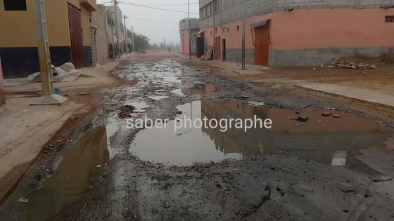 انتشار الروائح الكريهة والبرك المائية الخبيثة في بيوكرى +فيديو