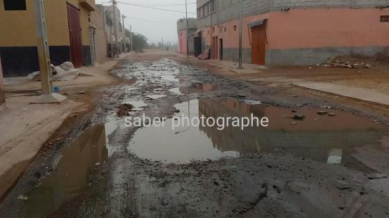 انتشار الروائح الكريهة والبرك المائية الخبيثة في بيوكرى +فيديو