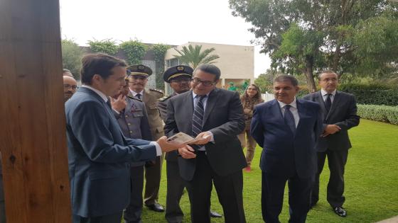 بالصور : الوالي حجي يرأس مراسيم احتفال القنصلية الفرنسية باكادير بالذكرى المئوية لهدنة الحرب العالمية الاولى