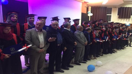 طلبة Master spécialisé gestion et traitement des eaux في حفل تخرجهم بأكادير