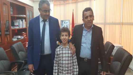 استقبال الطفل الموهبة إيدر مطيع..(مرفق بصور)