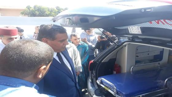” أخنوش ” يشرف على توزيع معدات لوجيستيكية بتزنيت