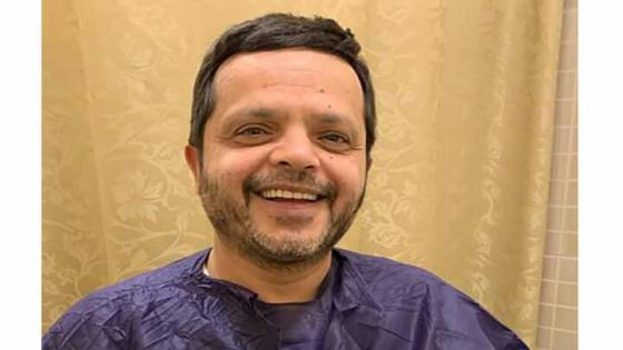 الفنان المصري ” محمد هندي ” يجري عملية جراحية