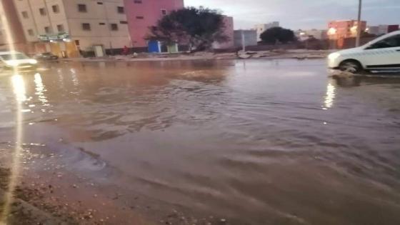 انفجار انبوب ماء وعدم تدخل المصالح المختصة يؤرق ساكنة الحاج الطيب القليعة
