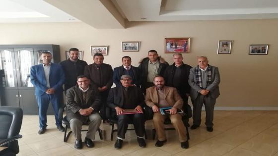 انزكان : المدير الإقليمي للتعليم يعقد لقاء مع النقابة الوطنية لأطر الادارة التربوية