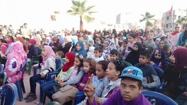 منظمة الطلائع اطفال المغرب تختم المهرجان الاقليمي للطفل بمدينة القليعة