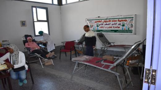 “حياة غيرك… في قطرة دمك” شعار حملة للتبرع بالدم بأكادير