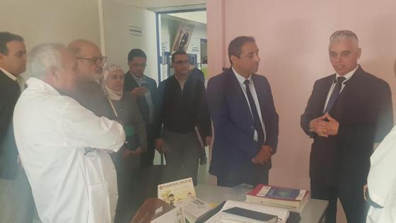 زيارة مفاجئة للوزير ” آيت الطالب ” للمركز الصحي تالبرجت بأكادير