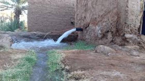 أورير بدون ماء و السلطات في فم المدفع