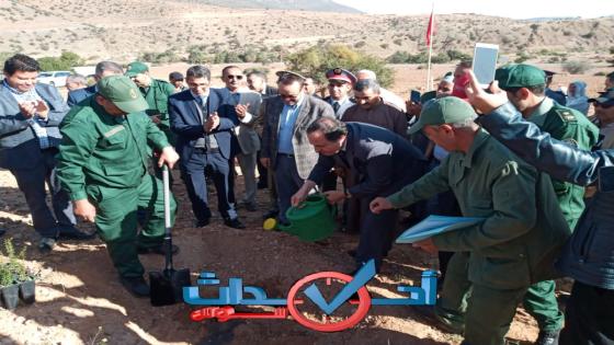 إعطاء إنطلاقة تخليف شجر الأركان على مساحة 100 هكتار في تزنيت