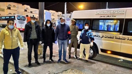 حملة لايواء الأشخاص بدون مأوى بعمالة إنزكان أيت ملول