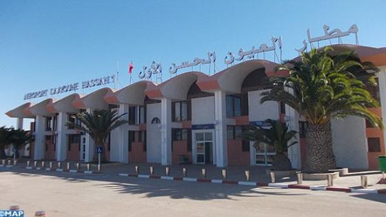 انخفاض حركة النقل الجوي بمطار العيون بأزيد من 50 في المئة خلال 2020