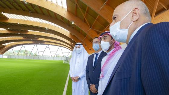 الرباط.. عثمان الفرودس يلتقي بوزير الرياضة السعودي