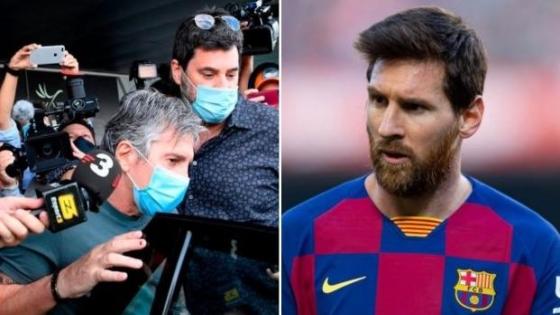 والد ميسي يحل ببرشلونة لإيجاد حل لرحيل إبنه