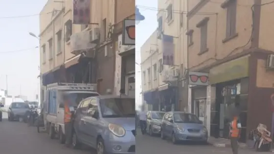 إنزكان : “مول جيلي الصفر” المفتول العضلات يزرع الرعب في نفوس أصحاب السيارات.