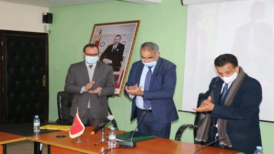بالصور : خلفا لبوكنين ، مدير الأكاديمية يشرف على تعيين ع.الرحمان الراجي مديرا اقليميا للتعليم بانزكان