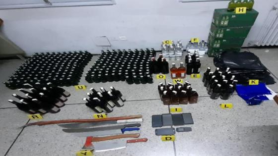 بيع الخمور وإشهار الأسلحة البيضاء يجر جناة إلى التحقيق 