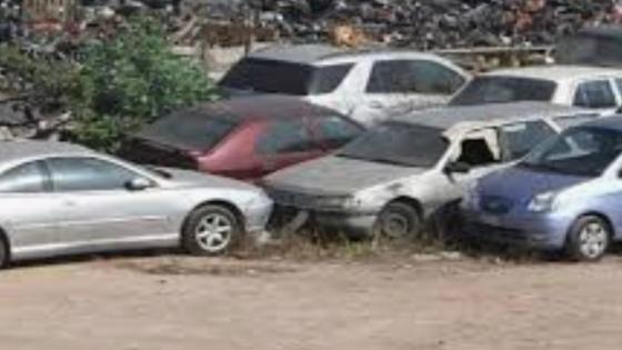 عربات بالمحجز البلدي باكادير عرضة للاتلاف والضياع