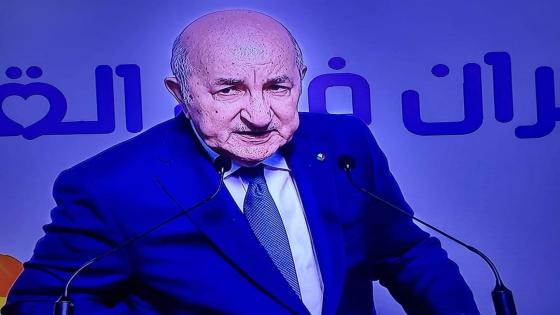 الهزة الأرضية بوهران تٌحَرِّكُ الرئيس الجزائري “تبون” (صورة)