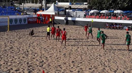 المغرب و الجزائر يندحرون في اولى مبارياتهم بالدوري الدولي الشاطئي بأكادير