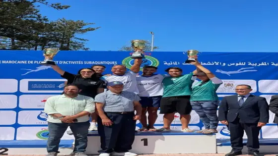 فريق امل انزكان يتوج بلقب كأس العرش بالجديدة ويتألق بترياثلون السعيدية