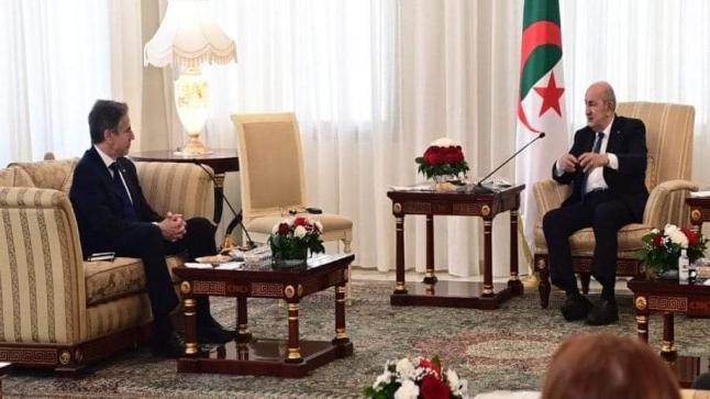 الرئيس الجزائري يشتكي أمام وزير الخارجية الأمريكي من “حكرة المغرب”..!