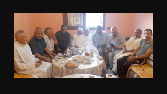 قدماء الحكام والمسيرين في زيارة للحكم الجامعي السابق يوسف أوزكان