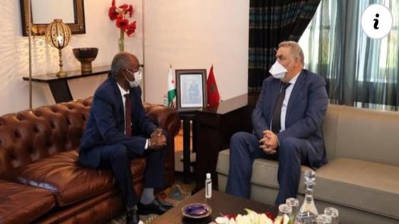 لفتيت يستقبل وزير اللامركزية بجيبوتي