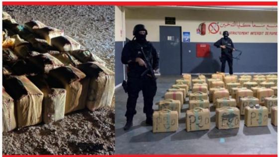 العيون.. حجز حوالي طنين من مخدر الشيرا وتوقيف شخص يشتبه في ارتباطه بشبكة إجرامية تنشط في التهريب الدولي للمخدرات والمؤثرات العقلية (بلاغ DGSN)