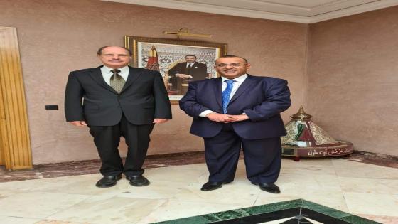أبو الحقوق يستقبل قنصل فرنسا بأكادير 