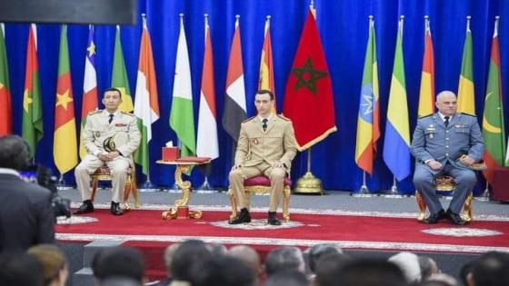 ولي العهد الامير مولاي الحسن يتلقى تهاني الجيش