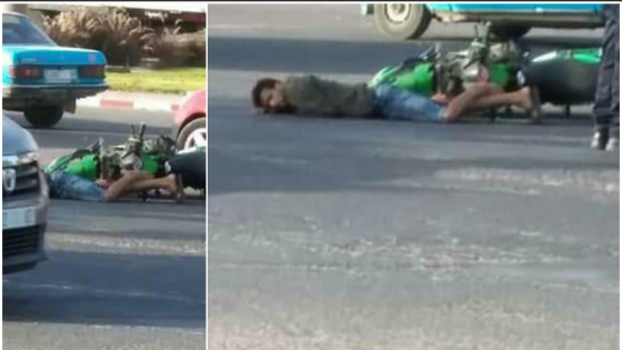 بعدما قام بفعلته رفقة زميله .. شخص يلقى مصرعه في حادث سير بآيت ملول