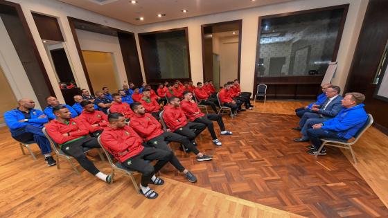 المنتخب الأولمبي يتوجه إلى كينشاسا استعدادا لصدامه أمام الكونغو الديموقراطية