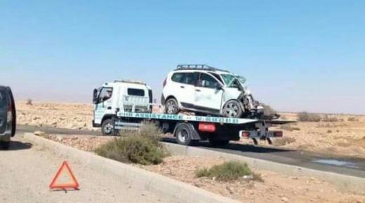 مقتل شخصين في حادث اصطدام بين شاحنة وطاكسي بكلميم