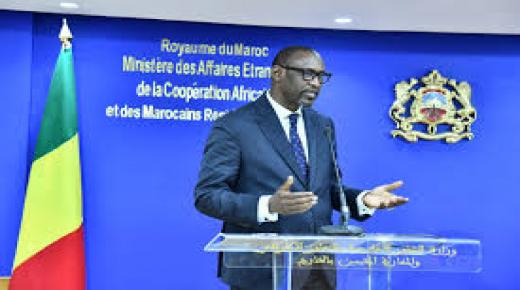 وزير الخارجية والتعاون الدولي المالي يستقبل سفير جلالة الملك بباماكو